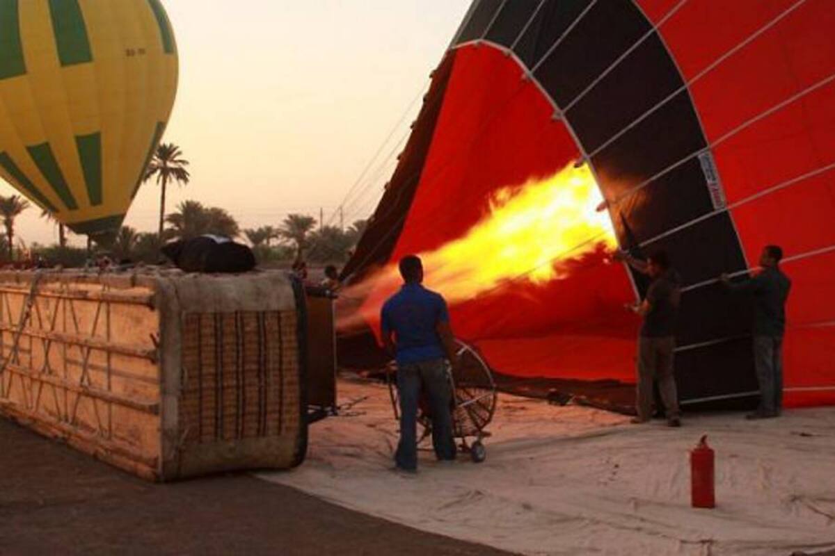 Video registró la caída globo aerostático (Foto: Tomada de internet/VANGUARDIA LIBERAL)