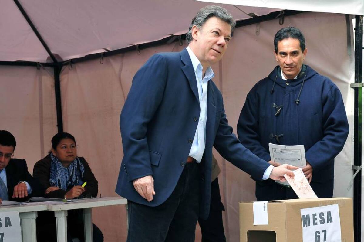 Presidente Juan Manuel Santos. (Foto: Colprensa/ Vanguardia Liberal)