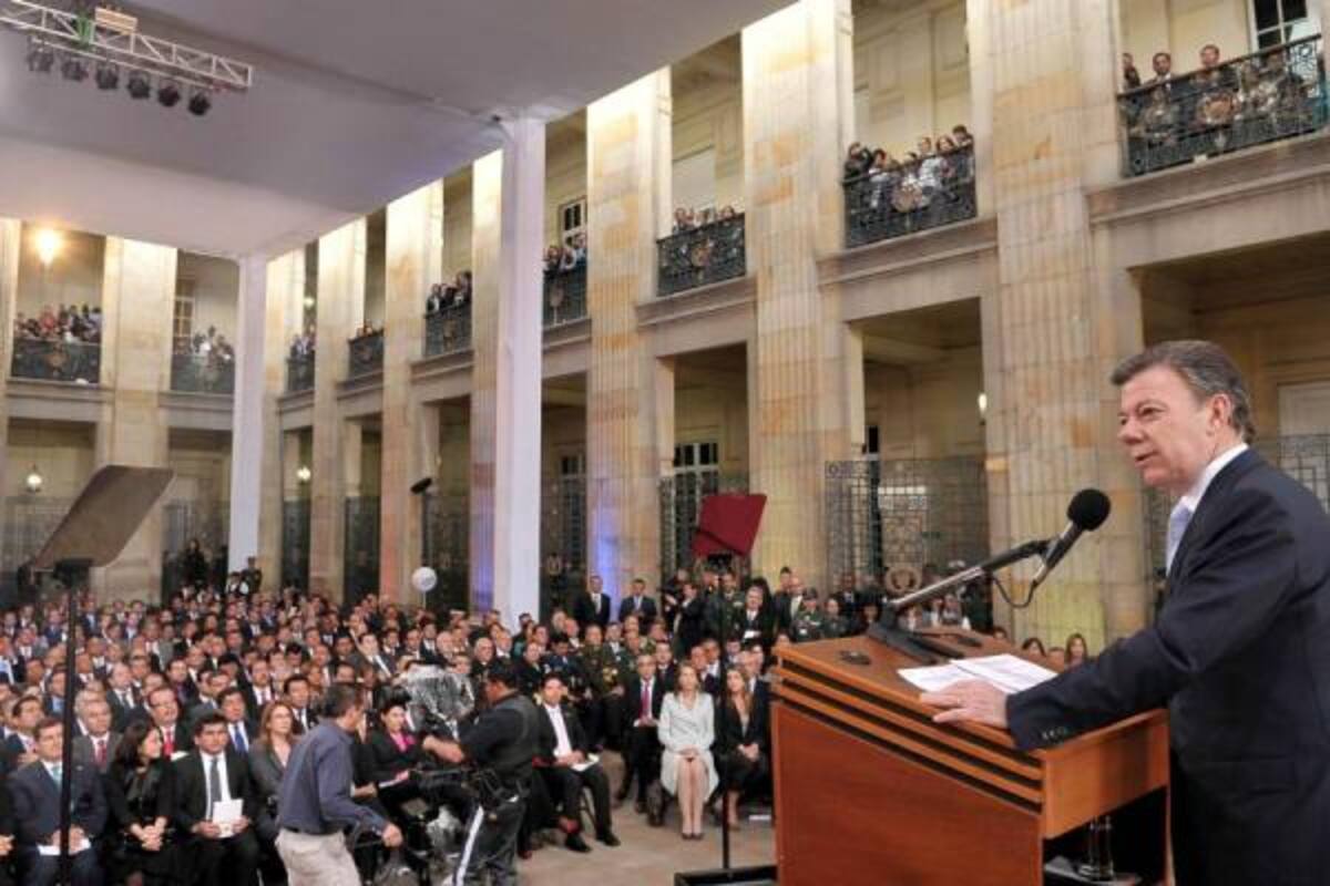 El presidente Santos declaró que uno de los grandes retos es que los tratamientos especiales se concedan sin que los pacientes tengan que acudir a la tutela.(Foto: Foto tomada www.presidencia.gov.co/VANGUARDIA LIBERAL)