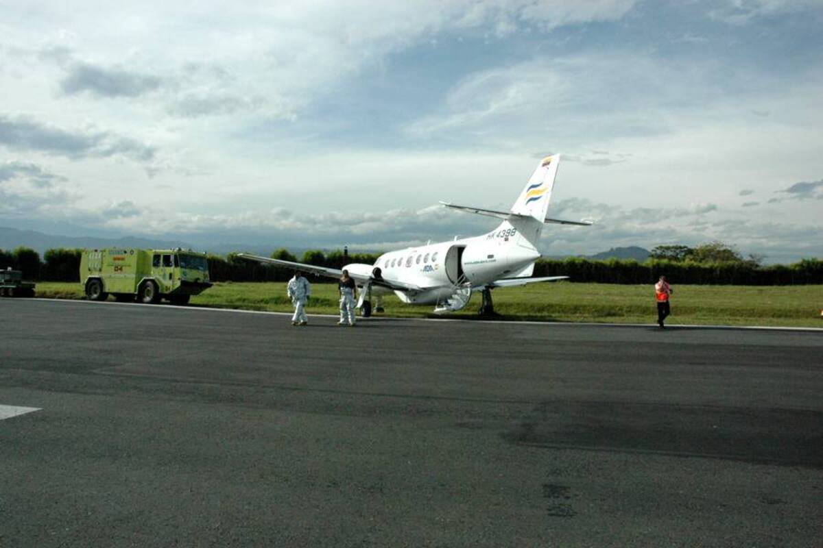 Avioneta sufre emergencia en el aeropuerto de Quibdó (Foto: ARCHIVO/VANGUARDIALIBERAL)