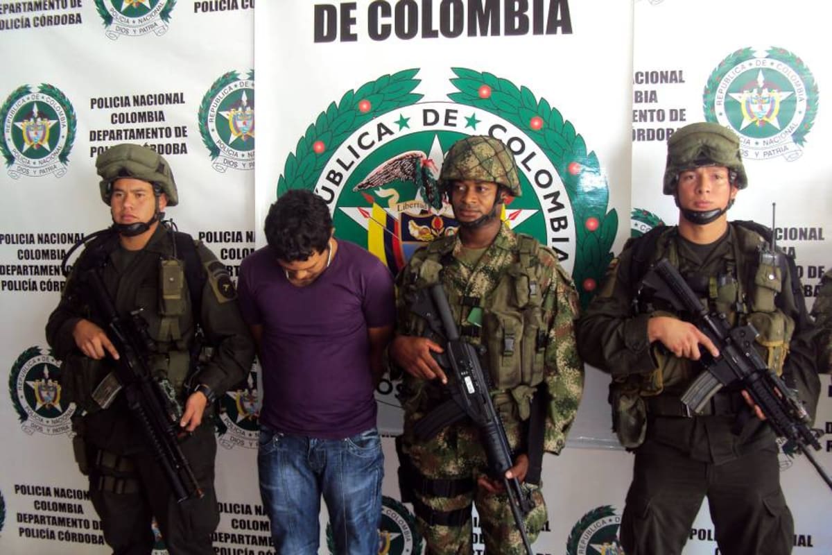 En el marco del Plan Troya, la Policía Nacional y el DAS capturaron a Jaider David Herazo, alias ‘Verdulero’ (Foto: Colprensa/ VANGUARDIA LIBERAL)