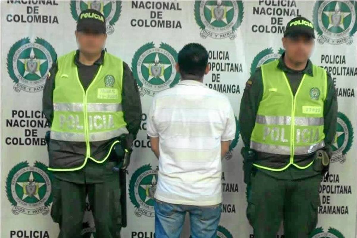 Capturan a un hombre acusado de acceso sexual a menor de 14 años (Foto: Suministradas Policía Metropolitana)