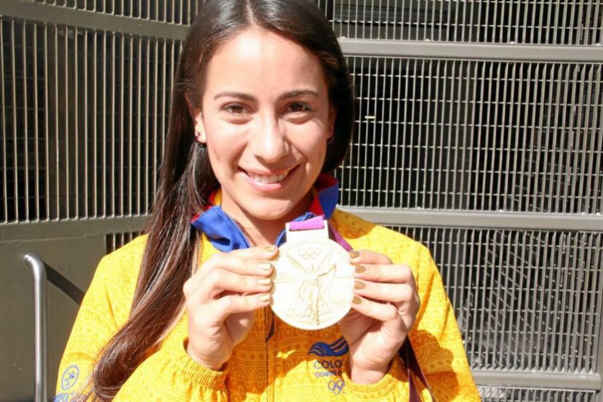Mariana Pajón llegó a Bogotá y se reunirá con el Presidente Santos (Foto: Archivo/VANGUARDIA LIBERAL)