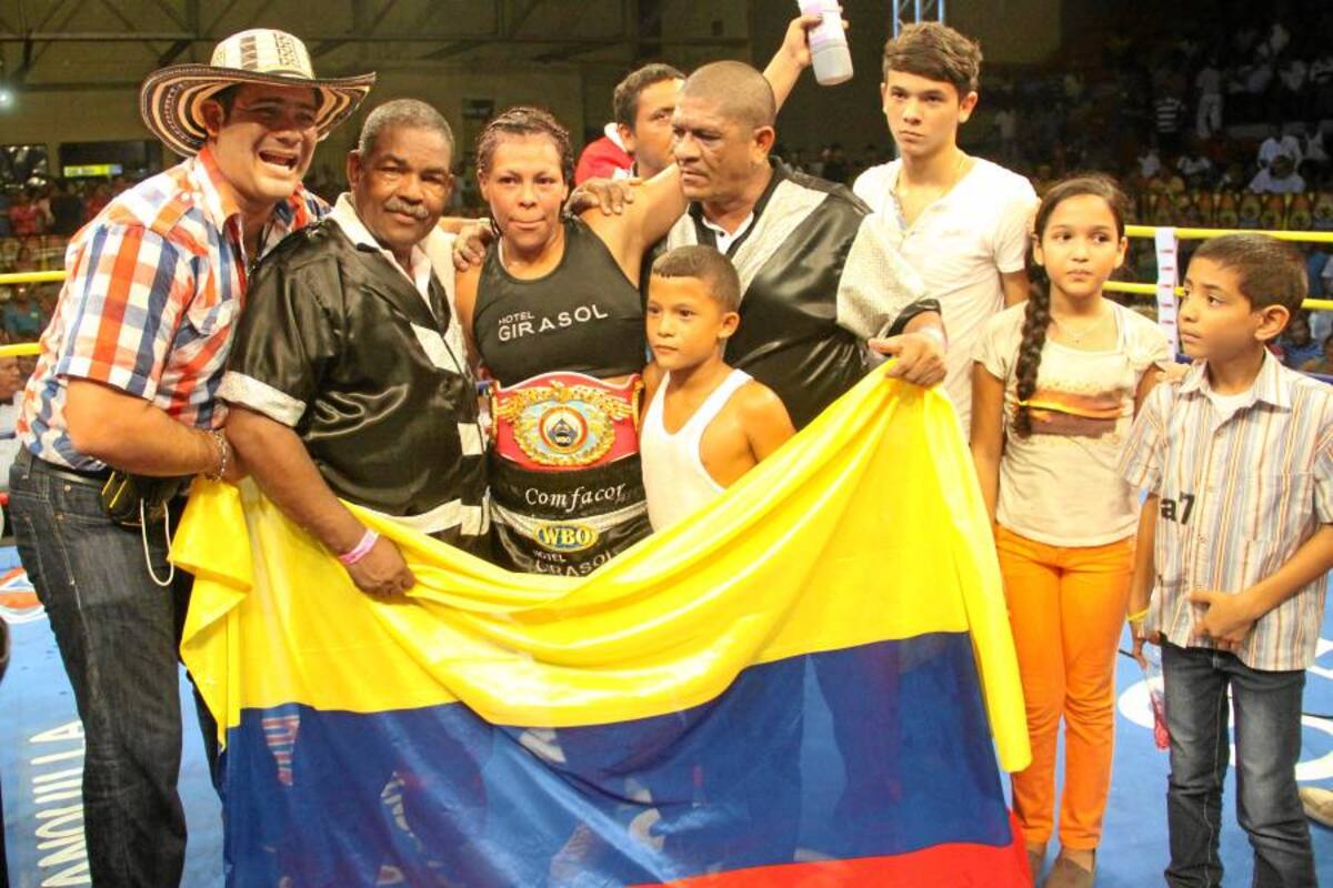 Enis Pacheco retuvo título mundial de boxeo (Foto: Colprensa/VANGUARDIA LIBERAL)