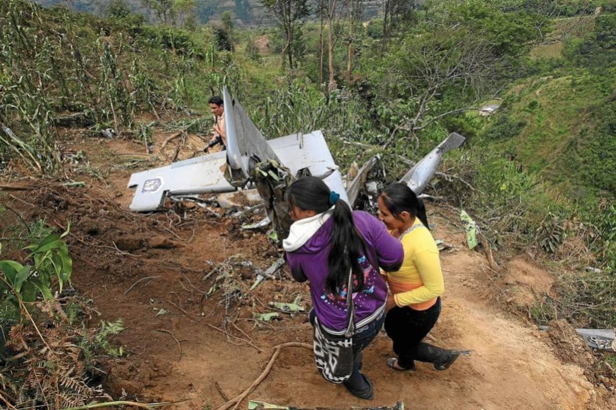 “Las bombas del súpertucano ya están en manos de la fuerza pública” (Foto: Colprensa/VANGUARDIA LIBERAL)