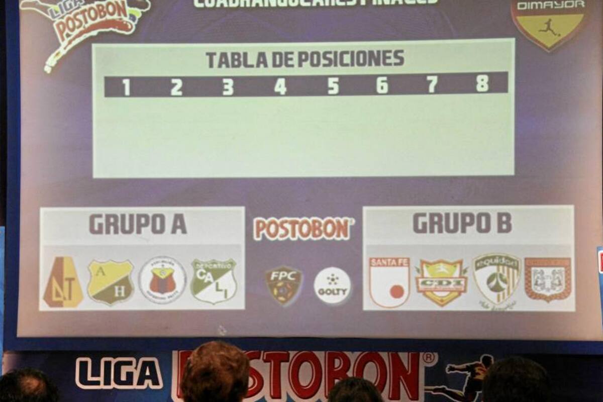 La Liga Postobón ya definió los grupos y el calendario de las semifinales (Foto: Colprensa/VANGUARDIA LIBERAL)