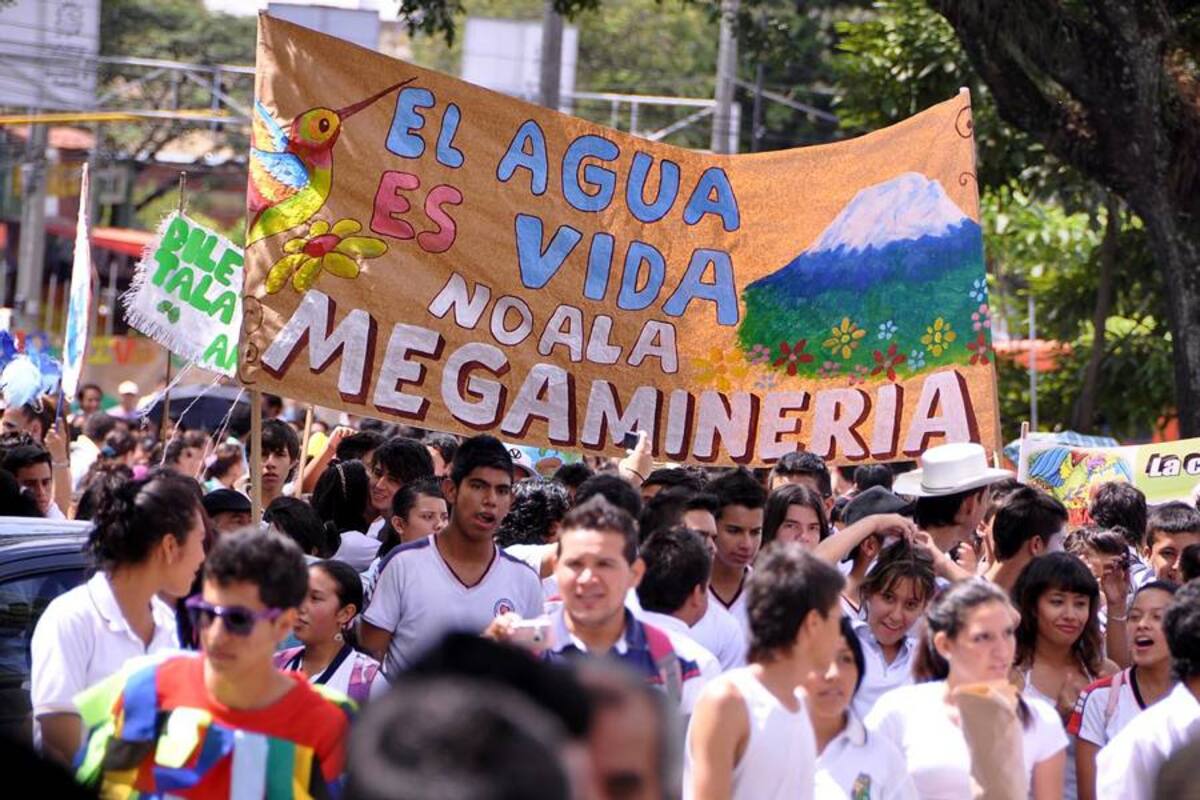 Mineros de Soto Norte planean ‘contramarcha’ del agua (Foto: Archivo/VANGUARDIA LIBERAL)