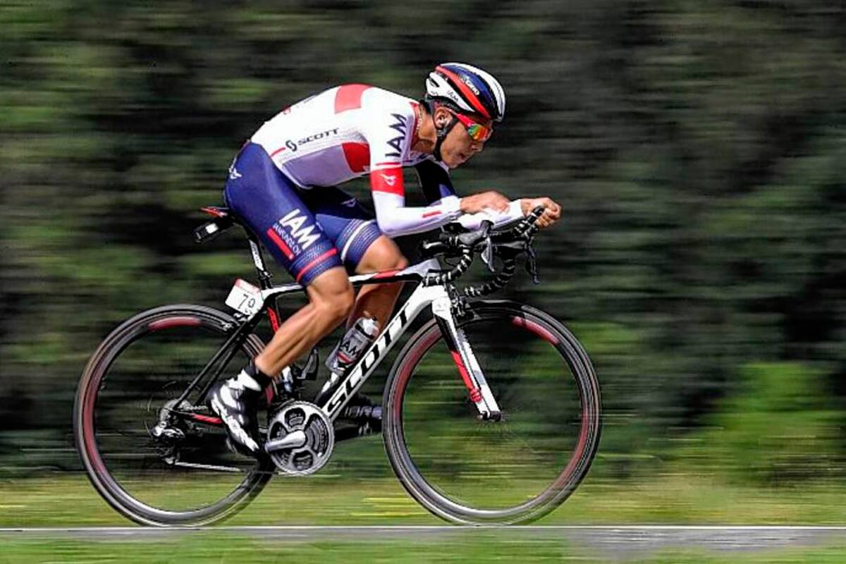Járlinson Pantano, un ciclista 'todoterreno' (Foto: AFP/VANGUARDIA LIBERAL)