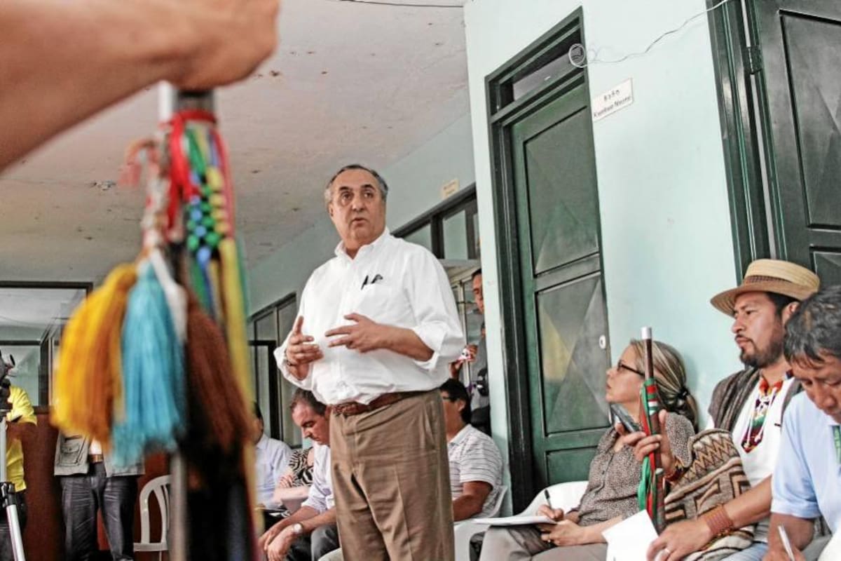Gobierno seguirá diálogo el viernes con indígenas del Cauca (Foto: Colprensa / VANGUARDIA LIBERAL)