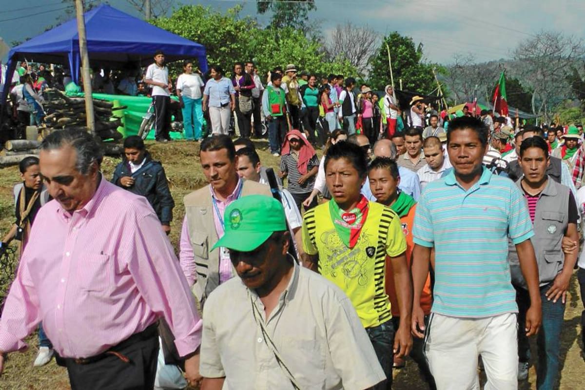 Gobierno e indígenas negocian salidas al conflicto en el Cauca (Foto: Archivo/ VANGUARDIA LIBERAL)