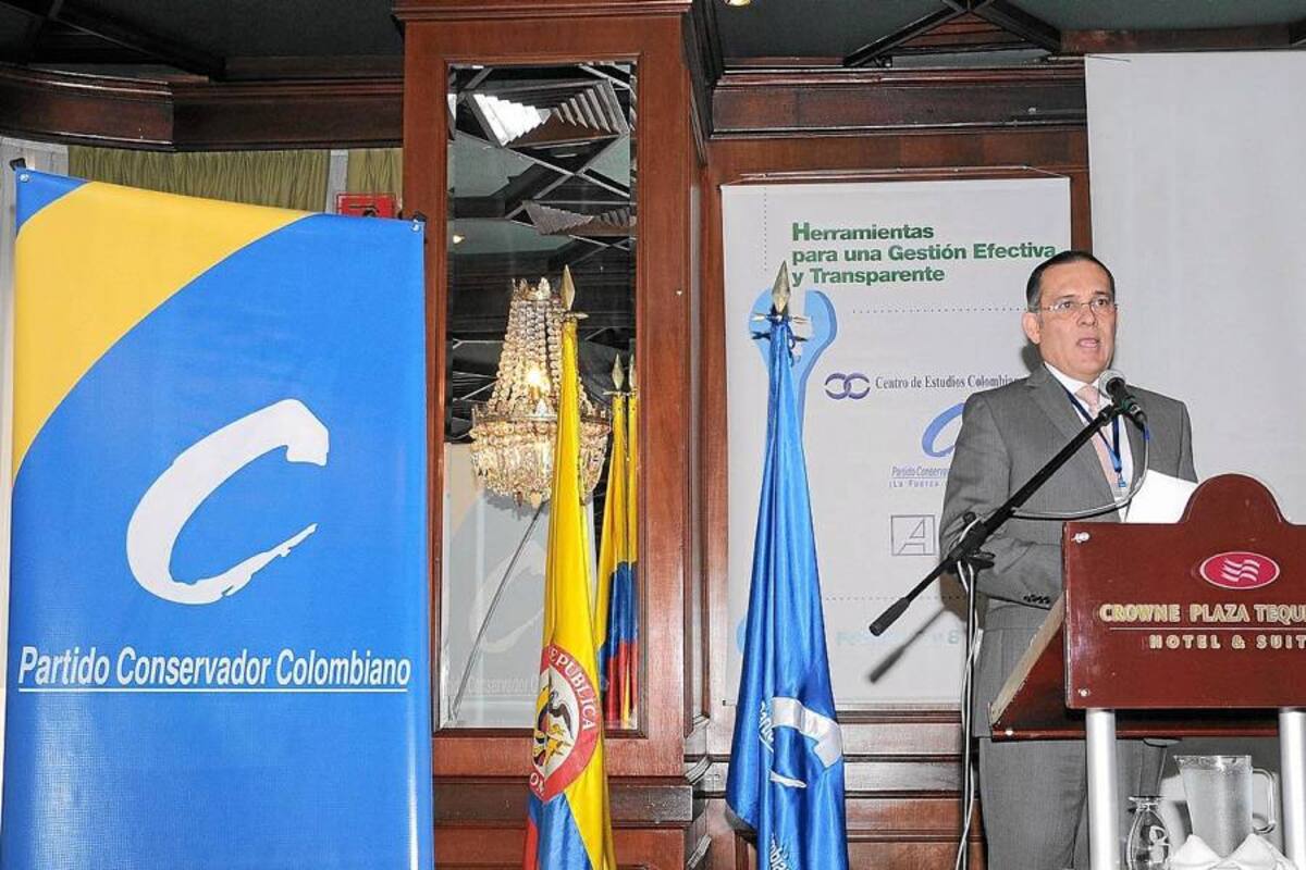 Conservatismo pide presencia en recomposición del gabinete (Foto: Archivo/VANGUARDIA LIBERAL)