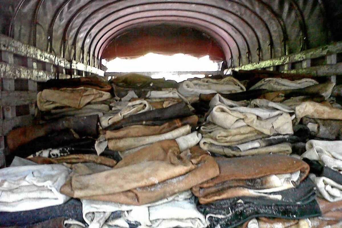 La Policía incautó 1.700 kilos de pescado y 540 pieles de ganado (Foto: Suministradas Policía Santander)
