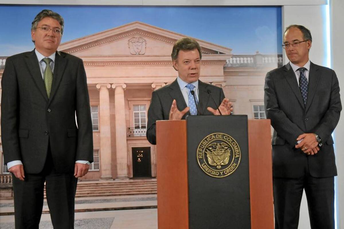 Santos dice que la recomposición ministerial colombiana será "gradual" (Foto: ARCHIVO/VANGUARDIA LIBERAL)