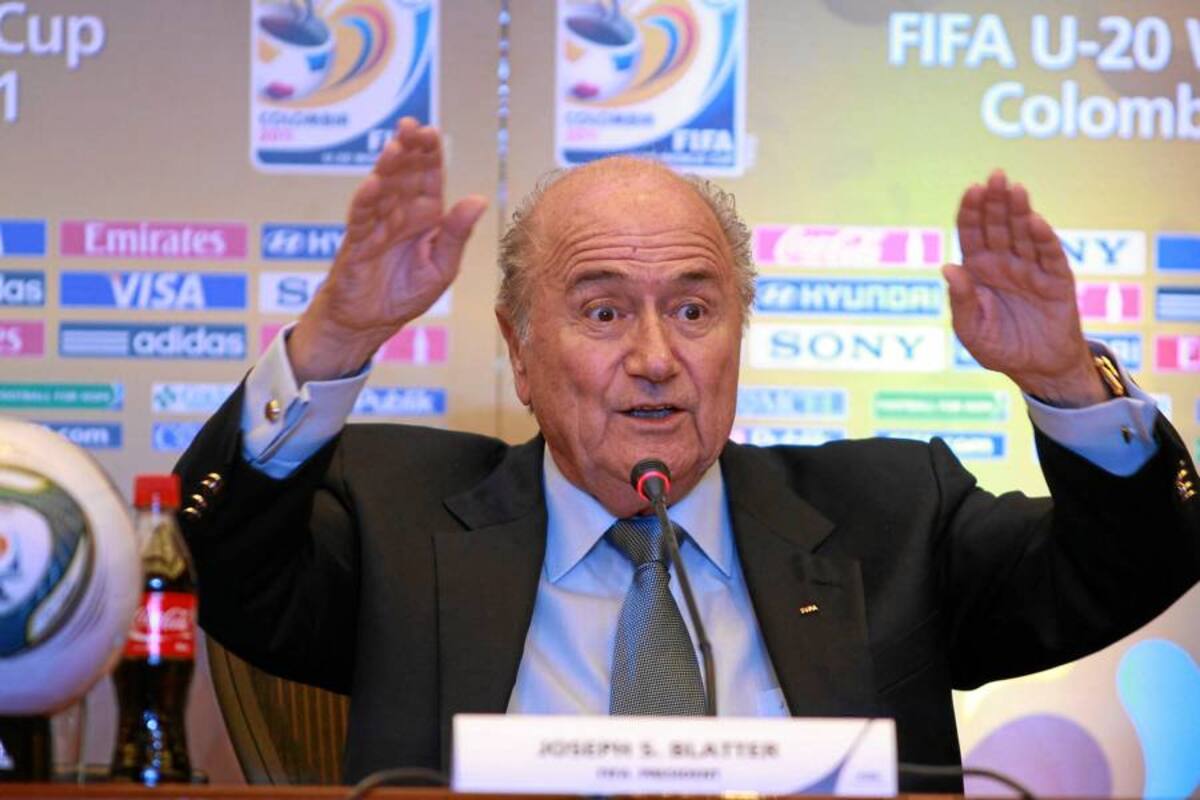 Blatter señala que no tiene razones para renunciar a presidencia de la FIFA (Foto: Colprensa/VANGUARDIA LIBERAL)