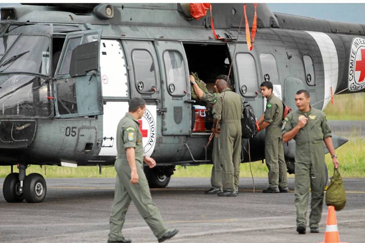 Brasil inicia preparativos para operativo de liberación de secuestrados de las Farc (Foto: Colprensa/VANGUARDIA LIBERAL)