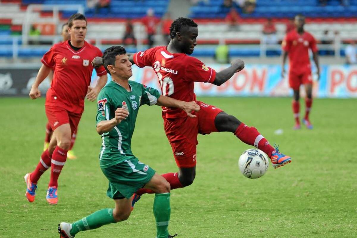 Un empate que dañó las cuentas del América de Cali en el Torneo Postobón (Foto: Colprensa/ VANGUARDIA LIBERAL)