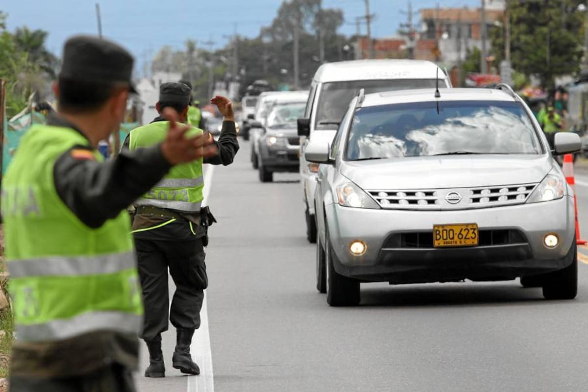 Policía alista dispositivo de seguridad en carreteras para Semana Santa (Foto: Archivo/VANGUARDIA LIBERAL)