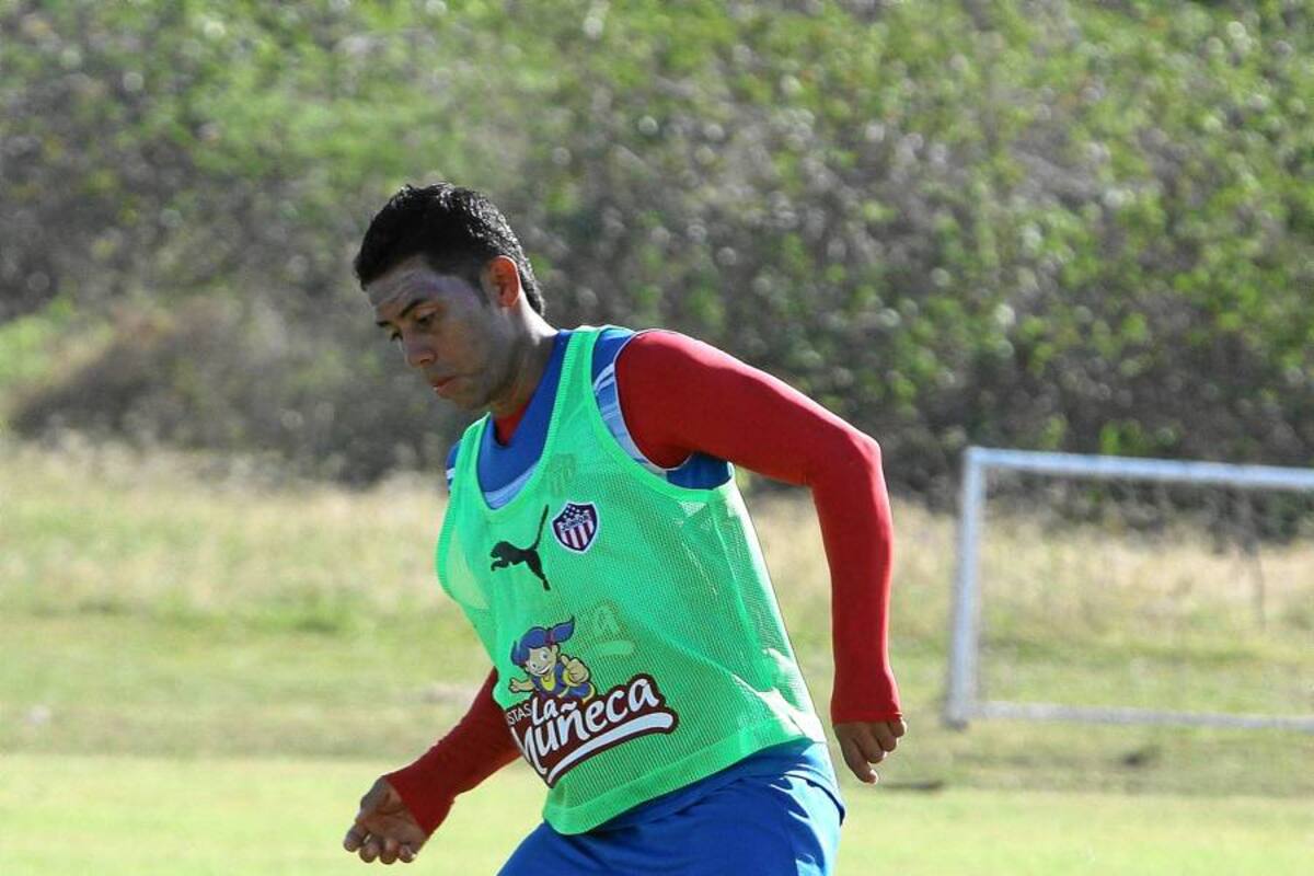 El jugador de Junior Breiner Belalcázar recibió un balazo (Foto: Archivo/VANGUARDIA LIBERAL)