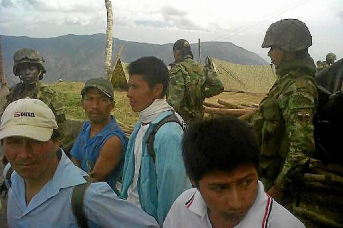 Indígenas entregaron la caja negra del avión Súper Tucano (Foto: Archivo/VANGUARDIA LIBERAL)