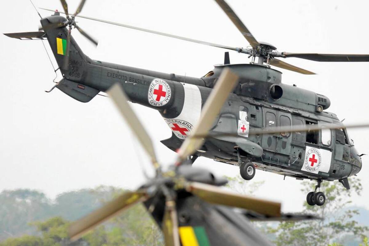 Todo listo para las liberaciones de los secuestrados (Foto: Colprensa/VANGUARDIA LIBERAL)