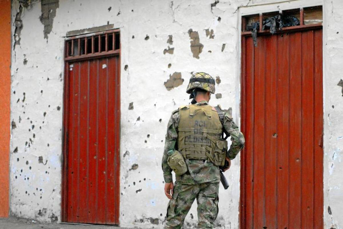 Las Farc hostigaron población del Cauca (Foto: Archivo/VANGUARDIA LIBERAL)