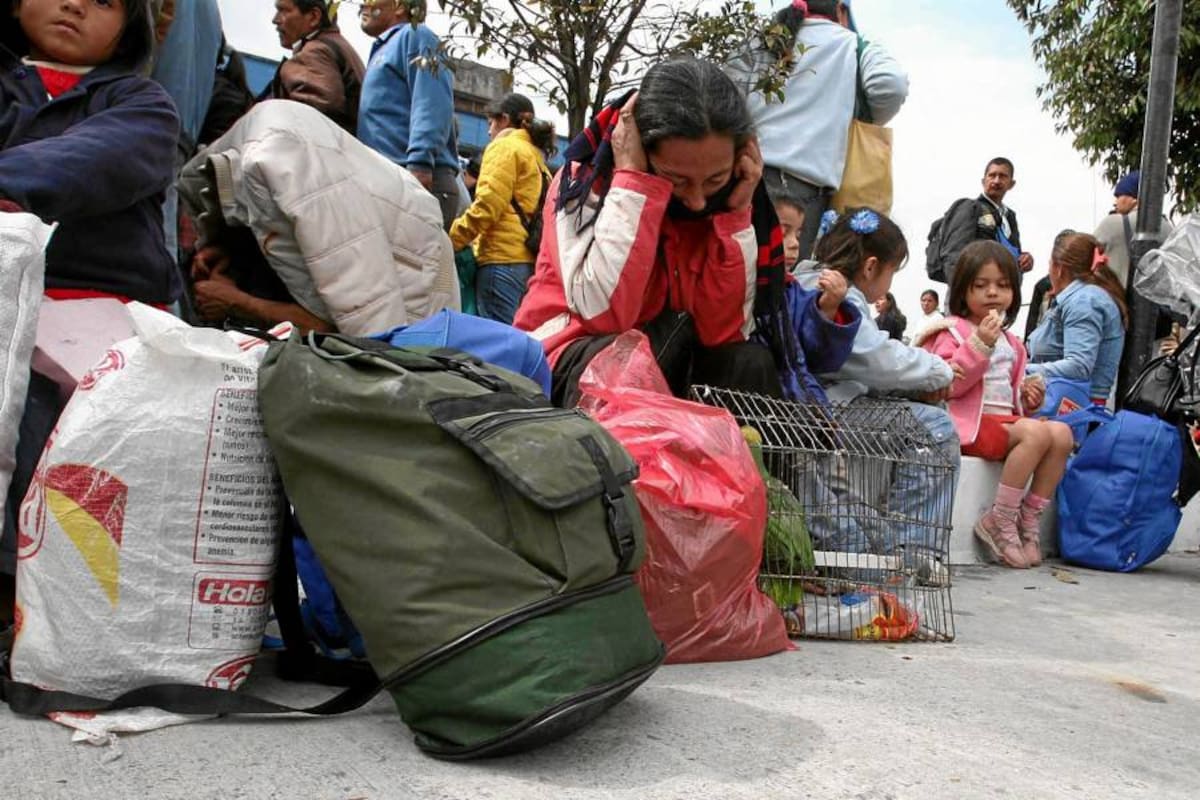 Los desplazados piden al Estado que no desconozca su condición pues perderán el beneficio a una tierra donde vivir (Foto: Archivo / VANGUARDIA LIBERAL)