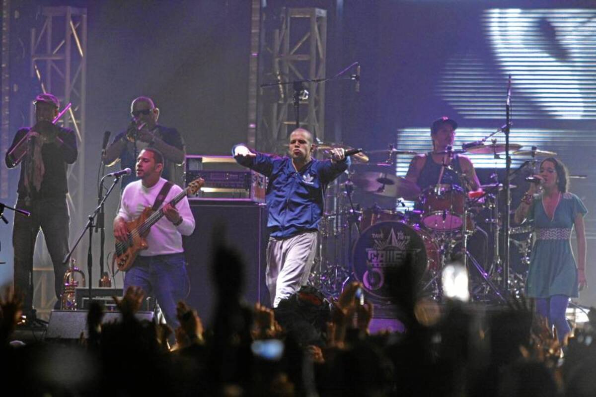 Calle 13 convocó en Costa Rica a 60.000 personas en concierto gratuito (Foto: Archivo/ VANGUARDIA LIBERAL)