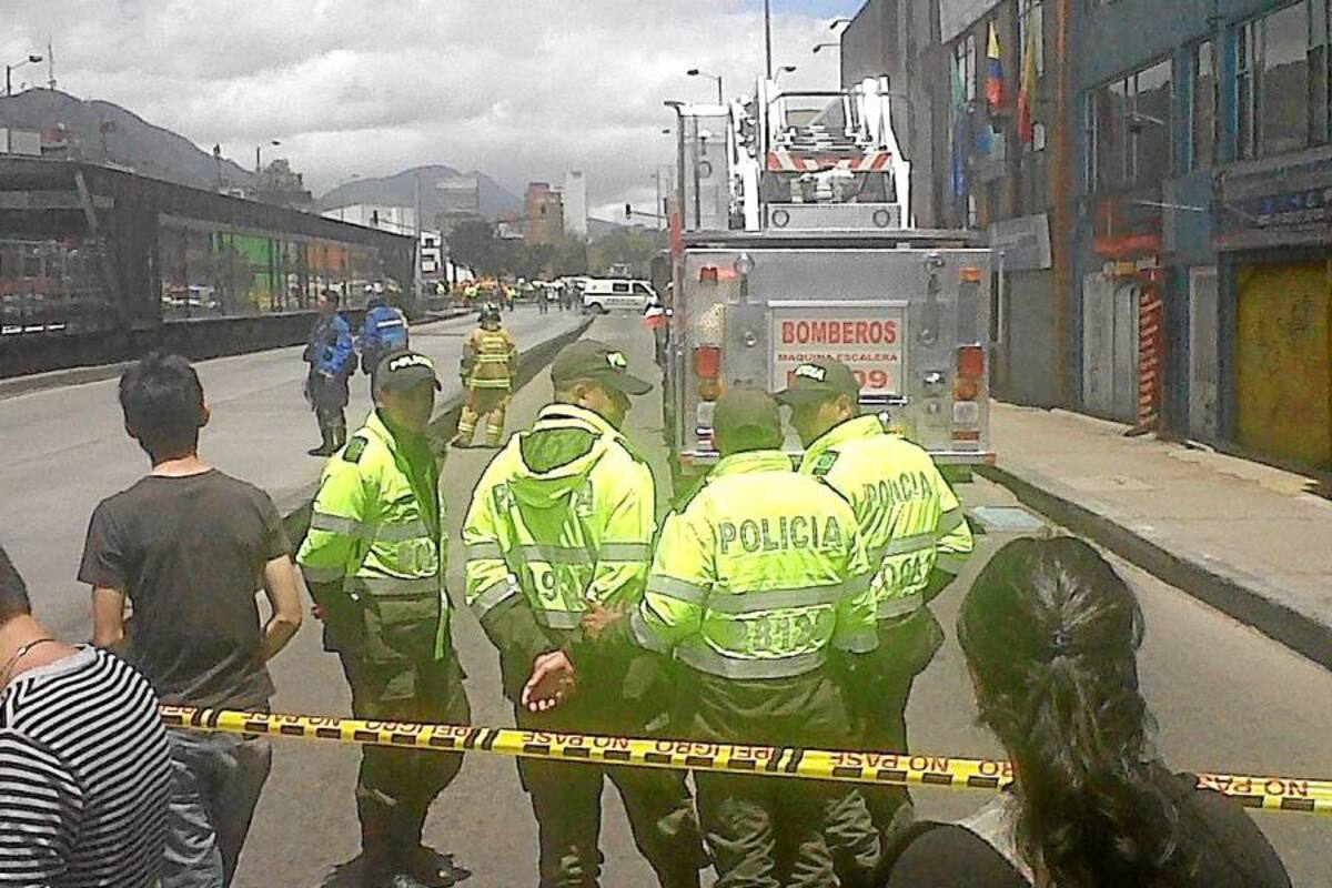 Clínica del Country informa que son 24 las personas que están heridas (Foto: Colprensa/VANGUARDIA LIBERAL)