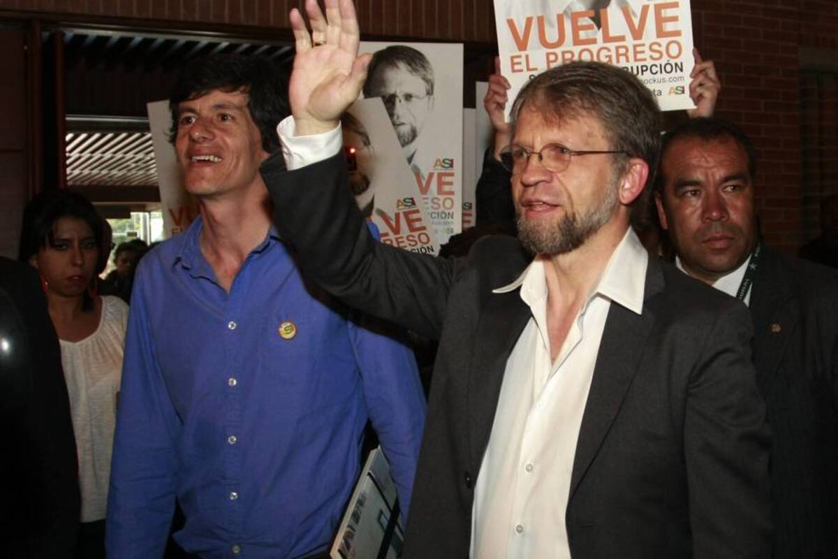 El candidato a la alcaldía de Bogotá por la Alianza Social Indígena(ASI), Antanas Mockus (Foto: Archivo/VANGUARDIA LIBERAL)
