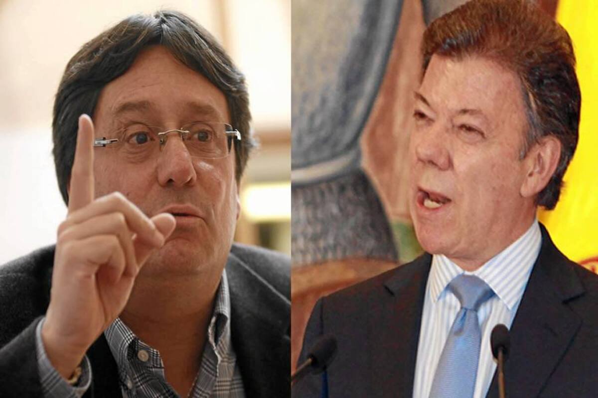 Exvicepresidente Santos criticó la política de seguridad del Presidente de la República (Foto: Archivo/VANGURDIA LIBERAL)