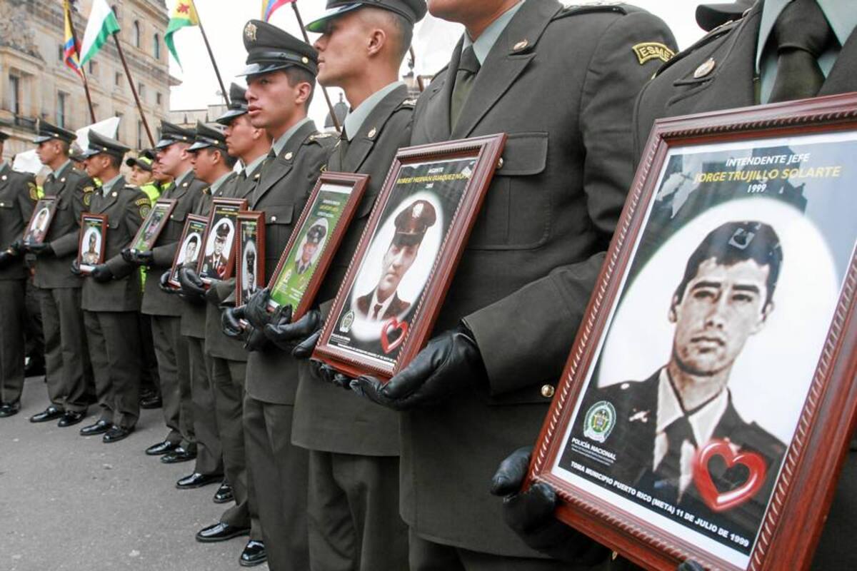 Diez uniformados permanecen en poder de las Farc (Foto: Archivo/VANGUARDIA LIBERAL)