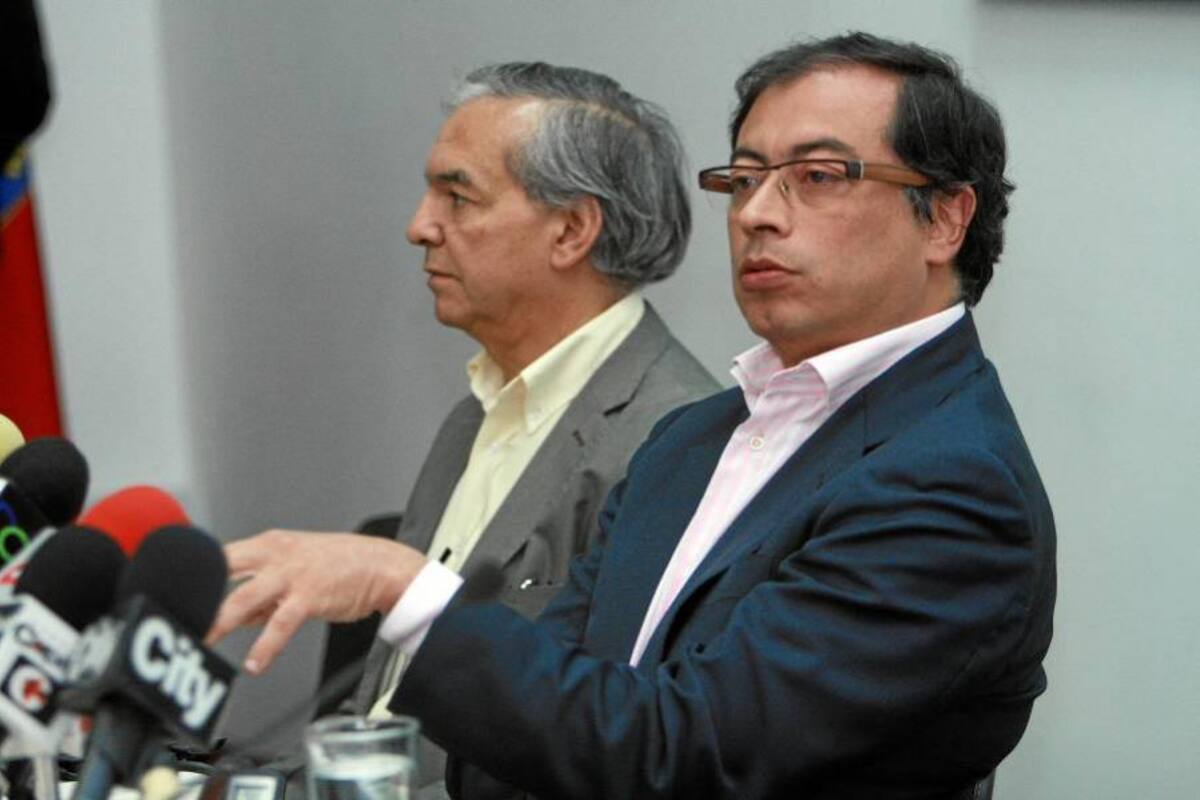"La baja de las acciones de la EEB es la obra de una mano peluda". Petro (Foto: Colprensa/ VANGUARDIA LIBERAL)