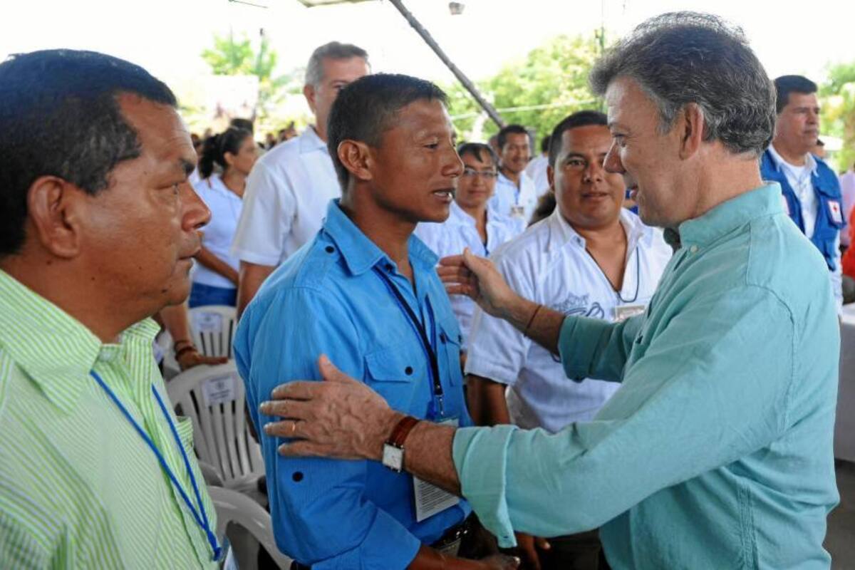 ¿Santos puso a andar la locomotora de la reelección? (Foto: Colprensa/VANGUARDIA LIBERAL)