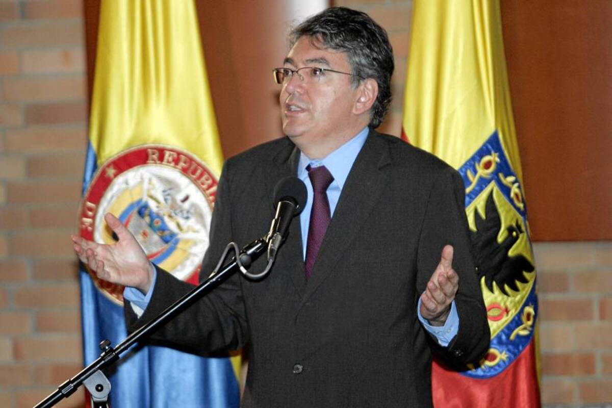 Mauricio Cárdenas Santamaría, ministro de Minas y Energía (Foto: Archivo/VANGUARDIA LIBERAL)