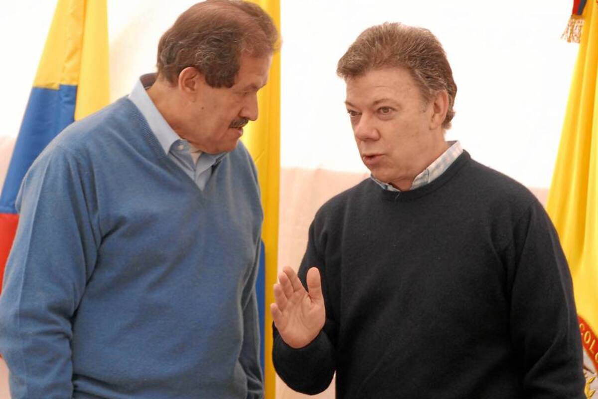 Santos alaba lucidez de vicepresidente y rechaza eventual renuncia (Foto: Archivo/ VANGUARDIA LIBERAL)