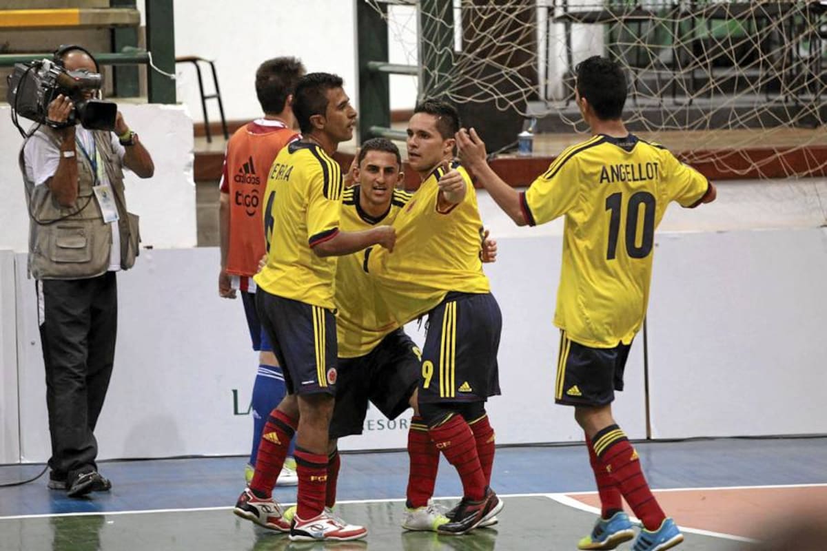 Colombia hace historia y se clasifica al mundial de Futsal (Foto: Colprensa/VANGUARDIA LIBERAL)