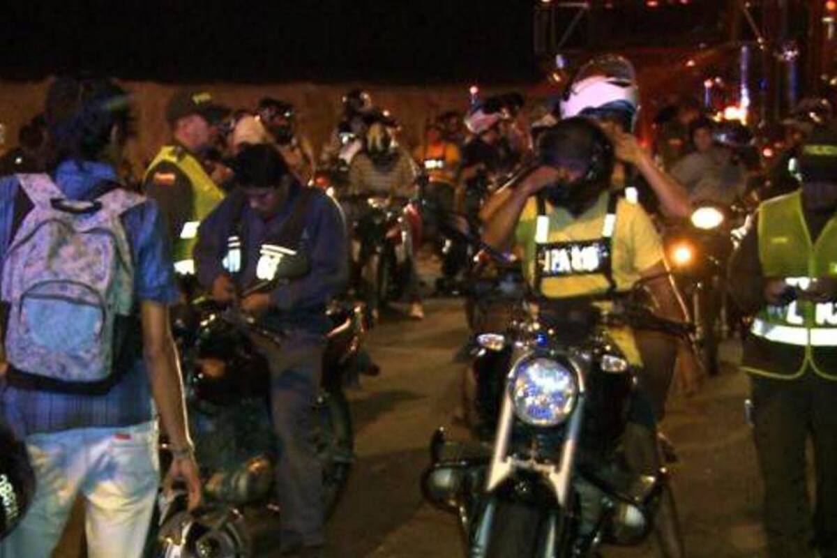 Van 1.333 sancionados por realizar ‘piques’ en el área metropolitana (Foto: Archivo/VANGUARDIA LIBERAL)