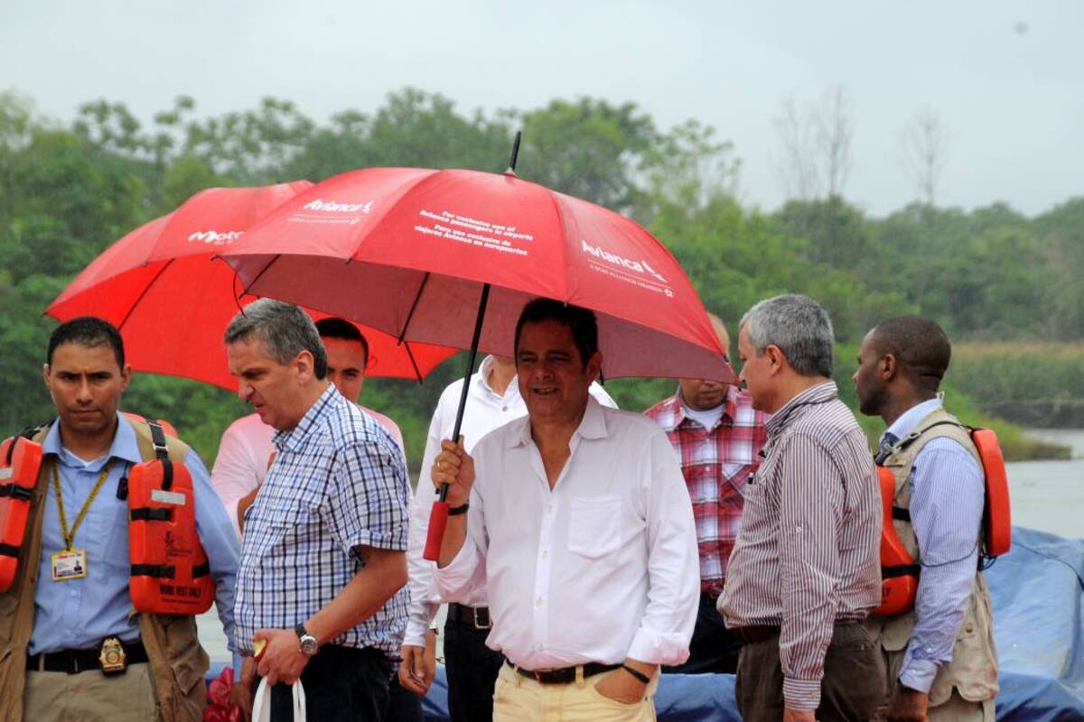 Vicepresidente aseguró inversión para la doble calzada a Bucaramanga (Foto: Edgar Pernett S. /VANGUARDIA LIBERAL)