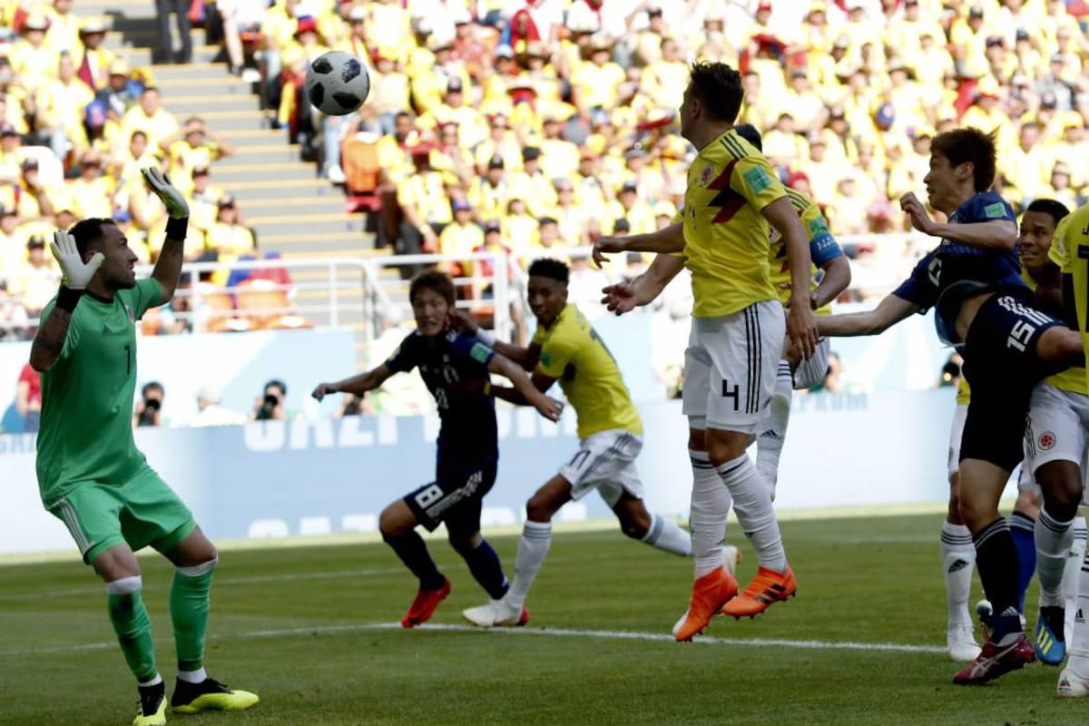 Venganza japonesa: Colombia cayó 1-2 en su debut en Rusia 2018 (Foto: EFE/ VANGUARDIA LIBERAL)