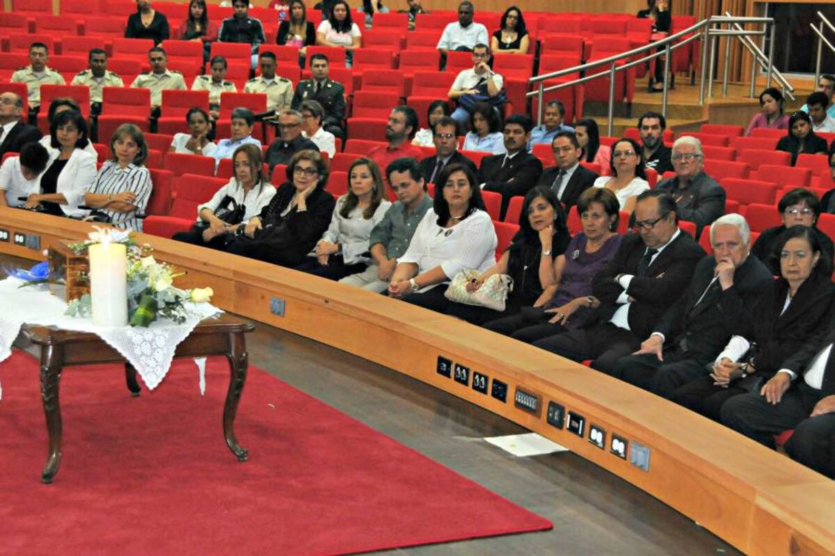 Cenizas de Alfonso Gómez Gómez estarán en cámara ardiente (Foto: Suministrada - Ricardo Jaramillo/ VANGUARDIA LIBERAL)