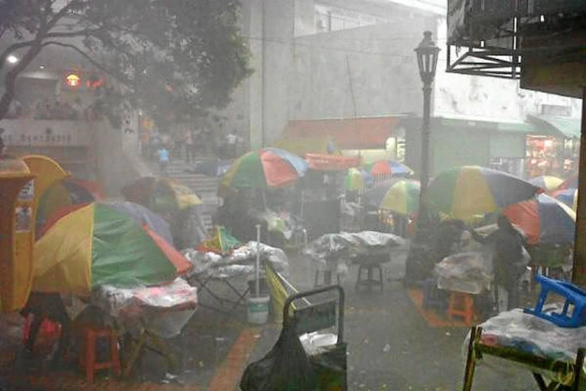 Cae granizo en Bucaramanga y hay alerta por emergencias (Foto: Suministrada: @rocaserik)