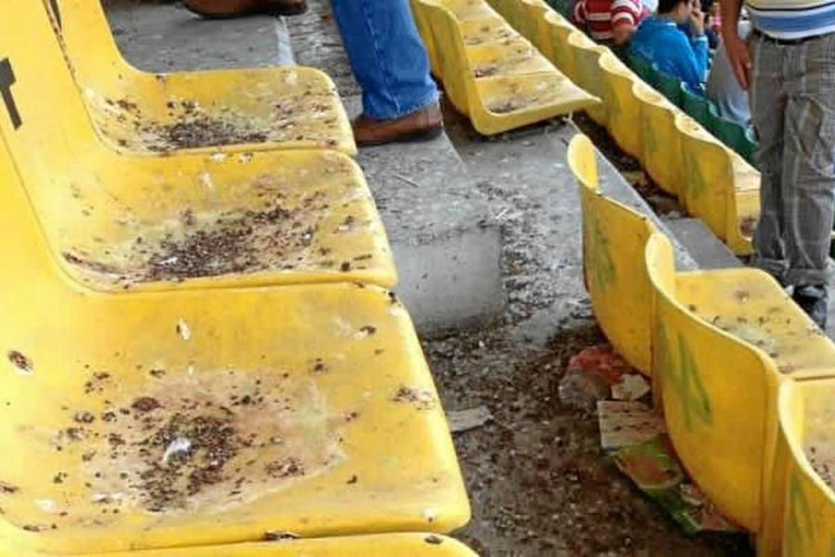 Denuncian que el estadio Alfonso López está en “deplorable” estado (Foto: @HectorMauricio9/VANGUARDIA LIBERAL )