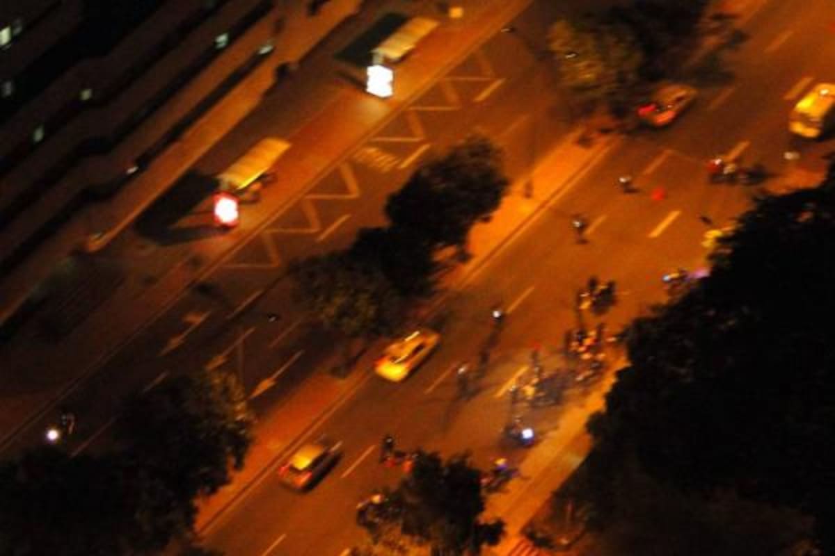 Según el Capitán Acosta, la ciudad cuenta con buena iluminación de noche y eso ayuda a tener mejor visibilidad a la hora de vigilar. (Foto: Suministrada / VANGUARDIALIBERAL )