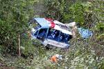 Autobús de la Flota Cáchira cayó a un abismo en la vía a Málaga