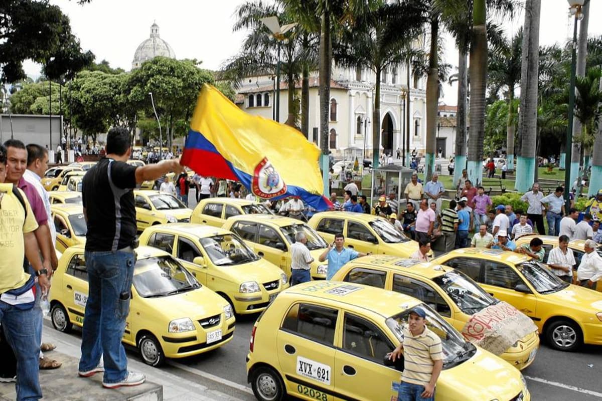 Taxistas y autoridades locales logran acuerdos y firmarán acta de compromiso (Foto: Archivo/VANGUARDIA LIBERAL)