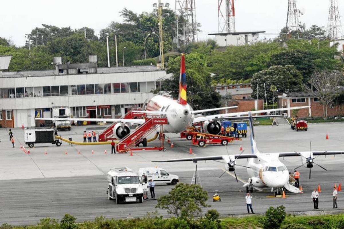 Aeropuerto Palonegro reanudó operaciones. (Foto: Archivo/VANGUARDIA LIBERAL)
