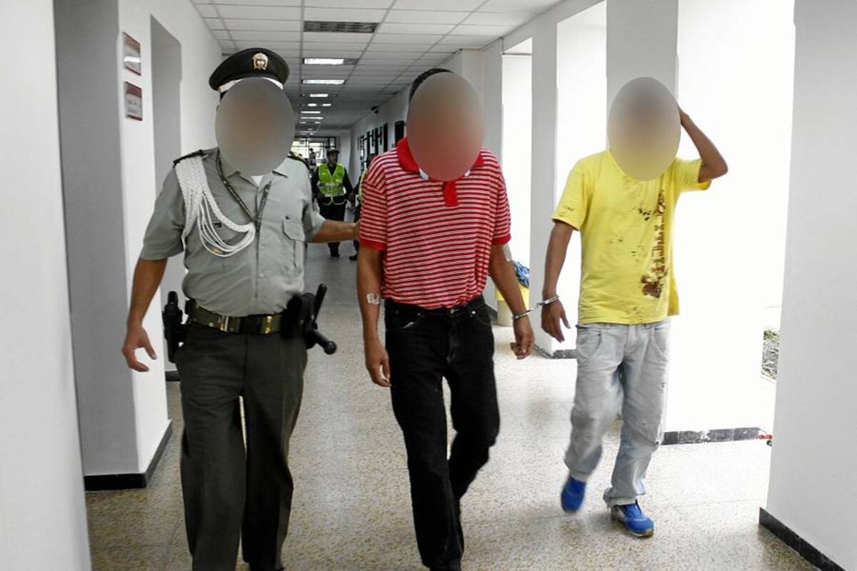 Capturan presuntos homicidas de menor de 17 años en Limoncito (Foto: Marco Valencia/VANGUARDIA LIBERAL)