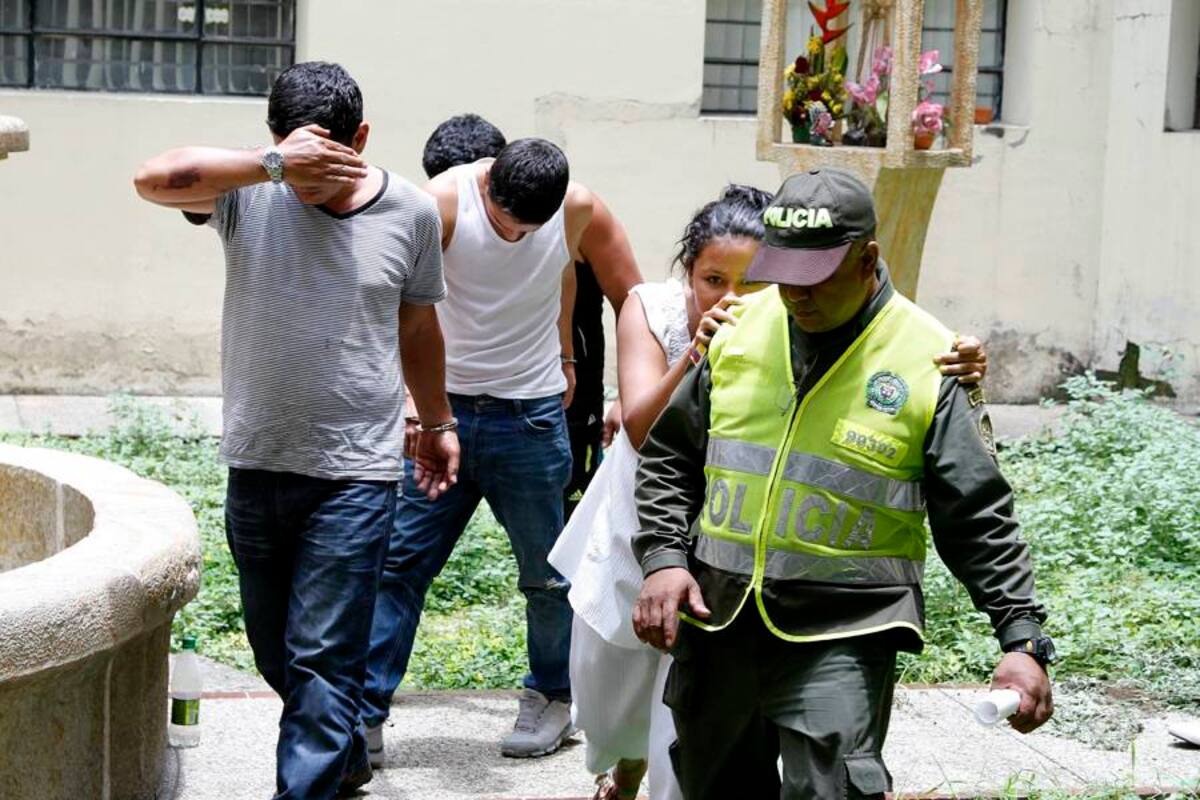 Capturados cuatro ‘apartamenteros’ mientras robaban en el Niza (Foto: Marco Valencia/VANGUARDIA LIBERAL )