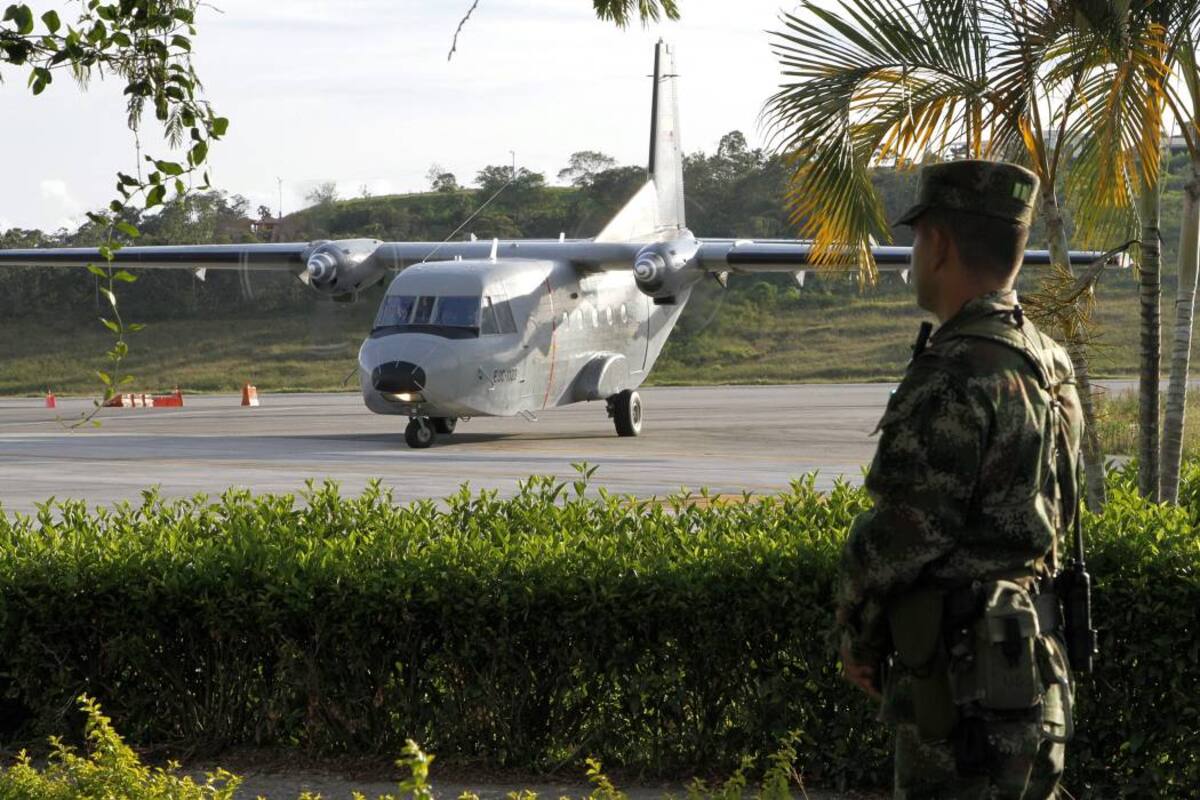 Lanzan granada a aeropuerto de Tibú (Foto: Archivo /VANGUARDIA LIBERAL)