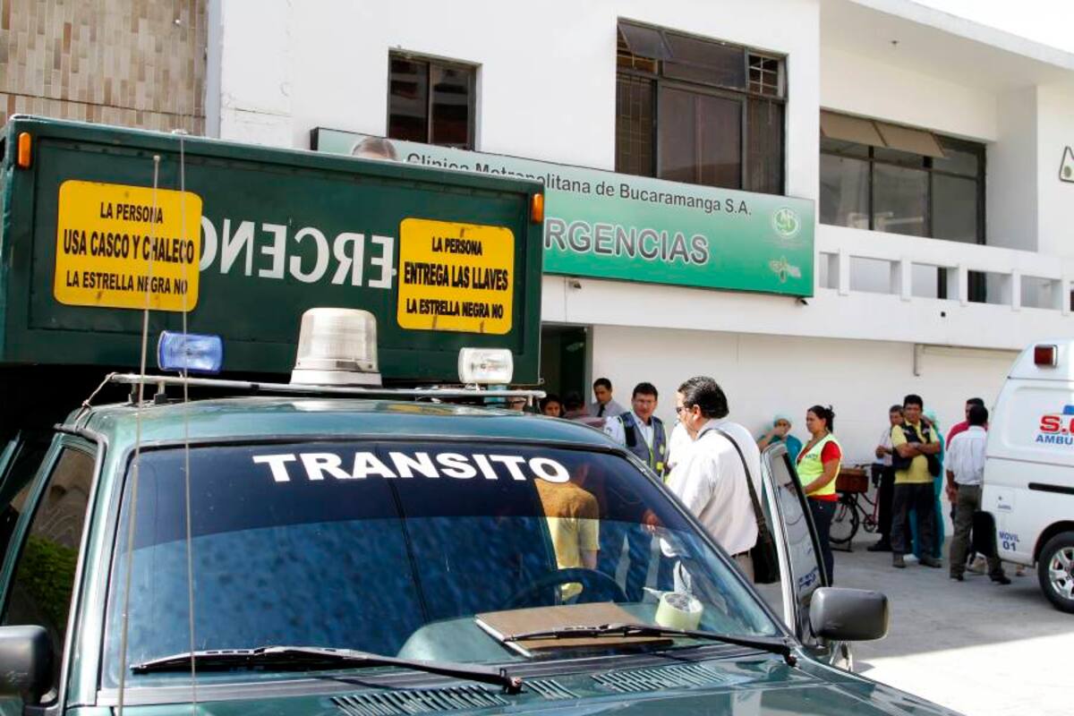 Falleció parrillero de motocicleta tras choque contra una buseta (Foto: Marco Valencia/VANGUARDIA LIBERAL )